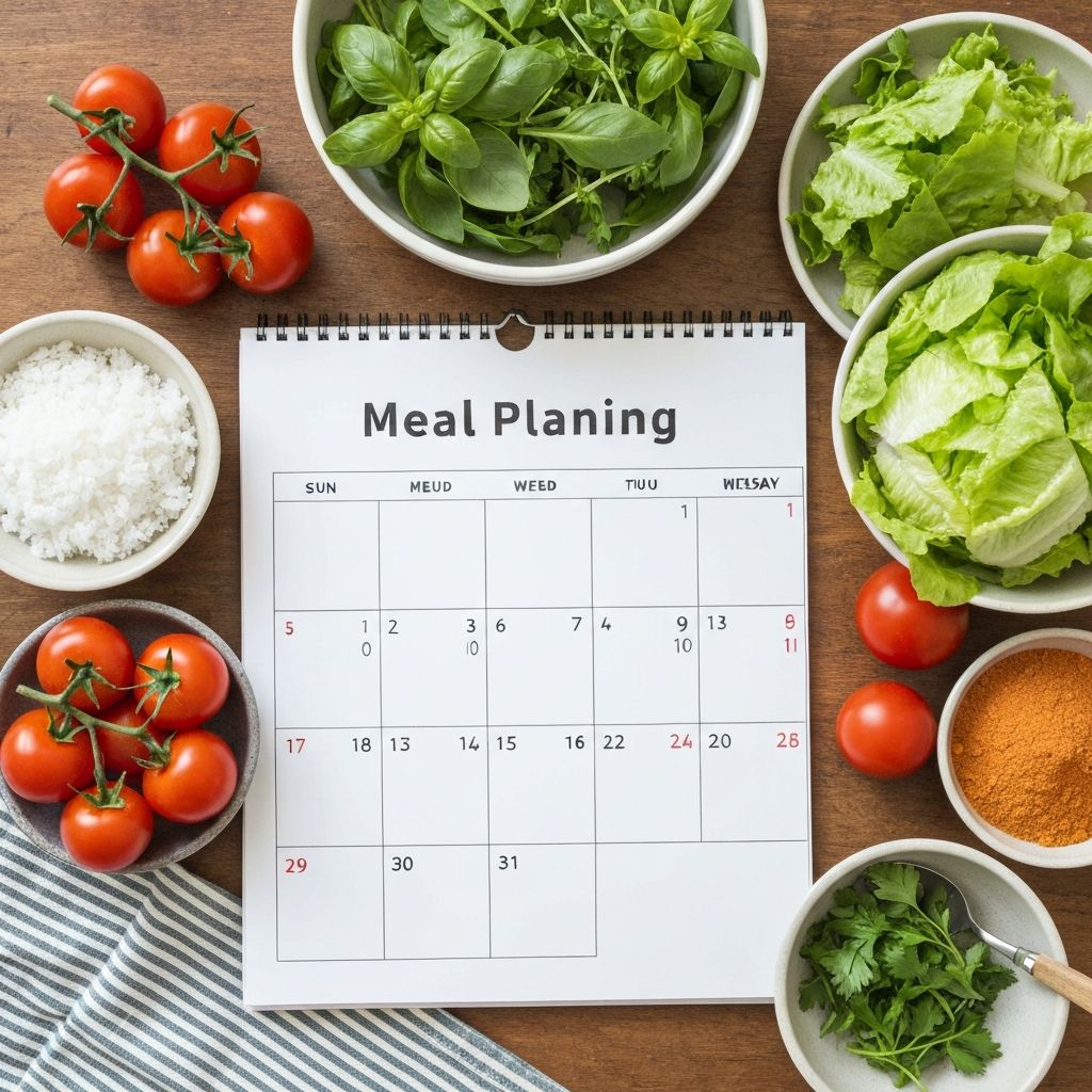 Regular eating schedule